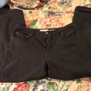 Jones New York Stretch Charcoal Pants sz. 10